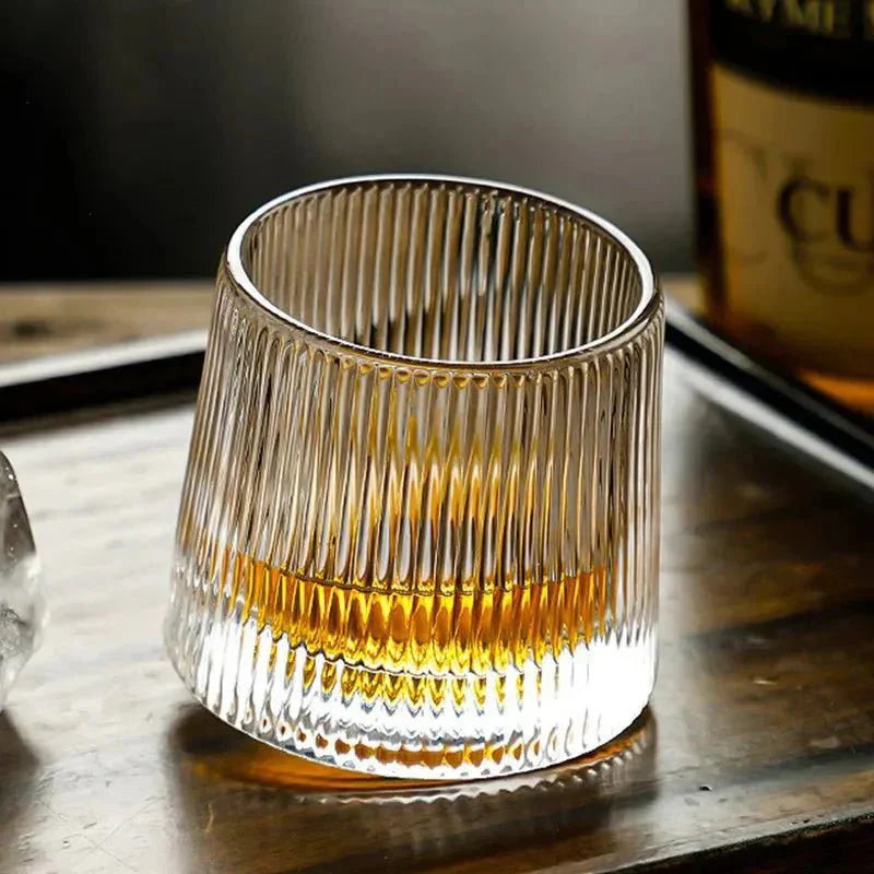 Kristallen Whiskyglas | Luxe Gegolfd Design voor de Ultieme Whiskybeleving