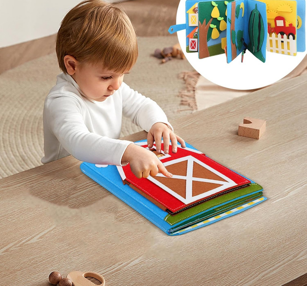 3D Verhaalboek | Zachte Vilten Elementen | Speelse Leeractiviteiten