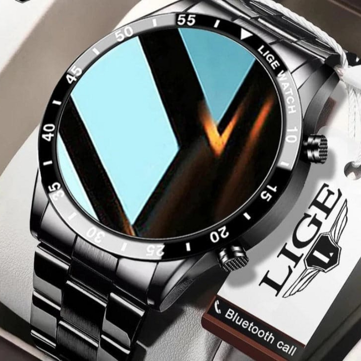 Zulius | Heren Luxe Smartwatch Horloge | Stijlvol, Slim & Veelzijdig voor Mannen