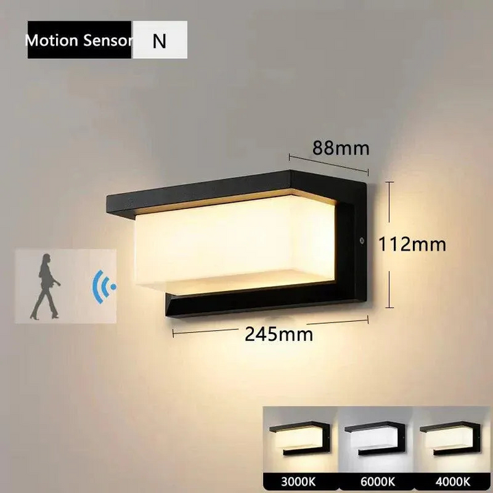 Demor | Bewegingssensor Buitenshuis Verlichting | Energiezuinige Verlichting