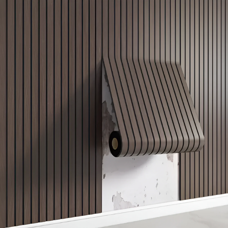 Demor | 3D Akoestisch Wandpaneel | Zelfklevende PVC Wanddecoratie