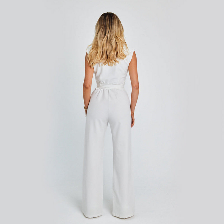 Sverna | Elegante Mouwloze Dames Jumpsuit