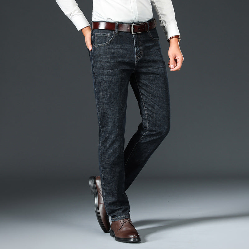 Ralf | Wol Gevoerde Spijkerbroek | Heren Broek