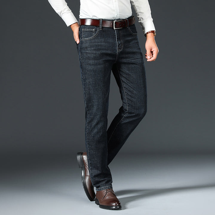 Ralf | Wol Gevoerde Spijkerbroek | Heren Broek