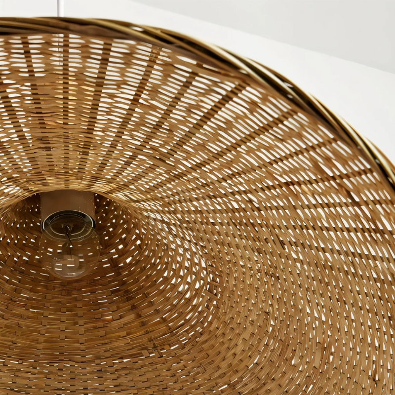 Demora | Elegante Hanglamp | Handgemaakte Rattan Verlichting Met Natuurlijke Elegantie