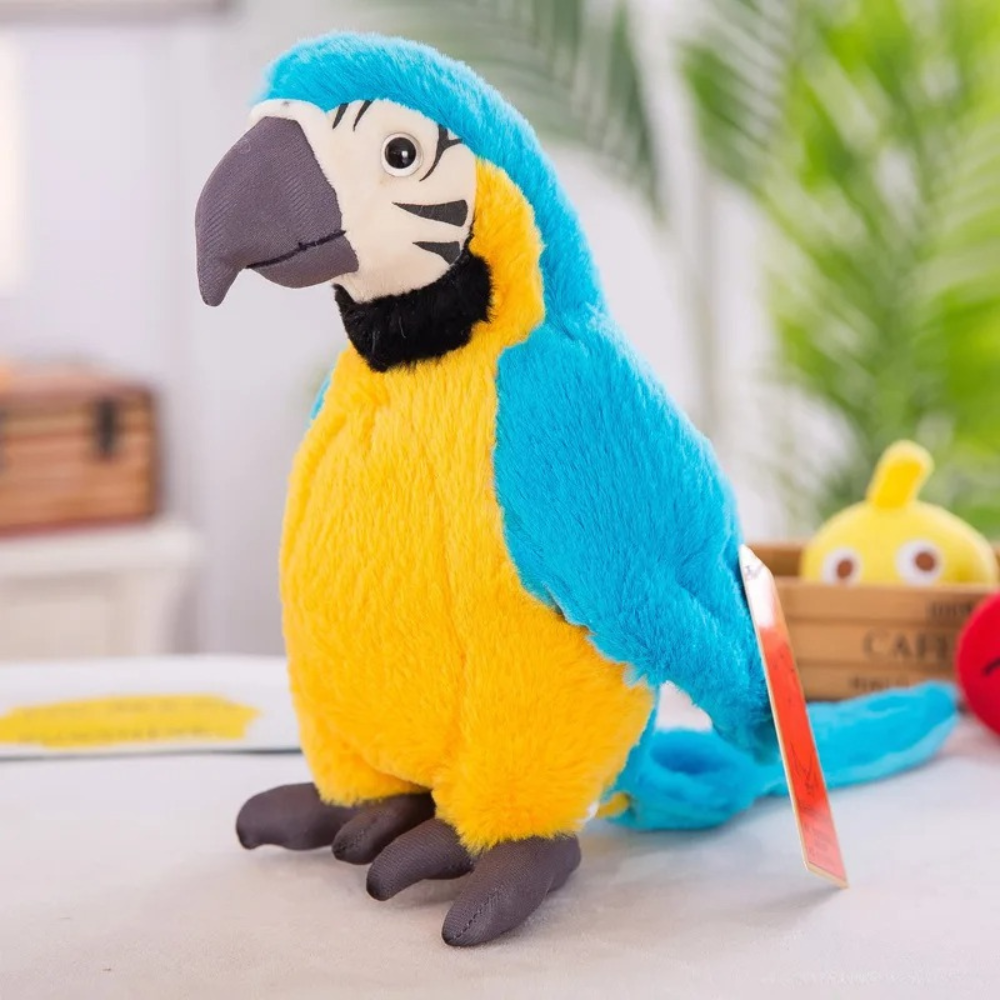 ChatBird | Interactieve Papegaaienknuffel Met Geluid