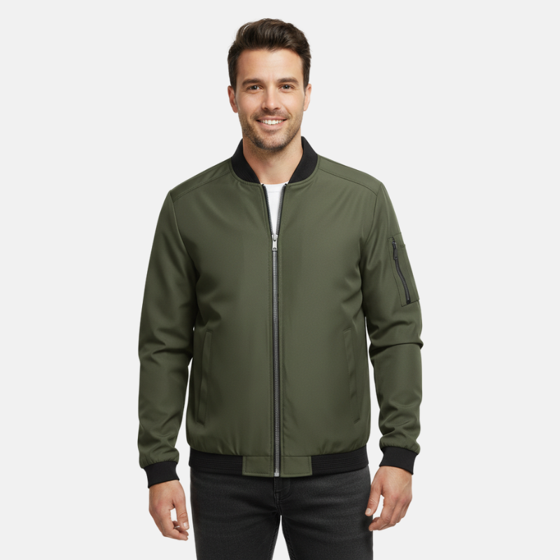 Sandro - Jas - Stijlvolle Bescherming - Heren - Waterafstotende Katoen