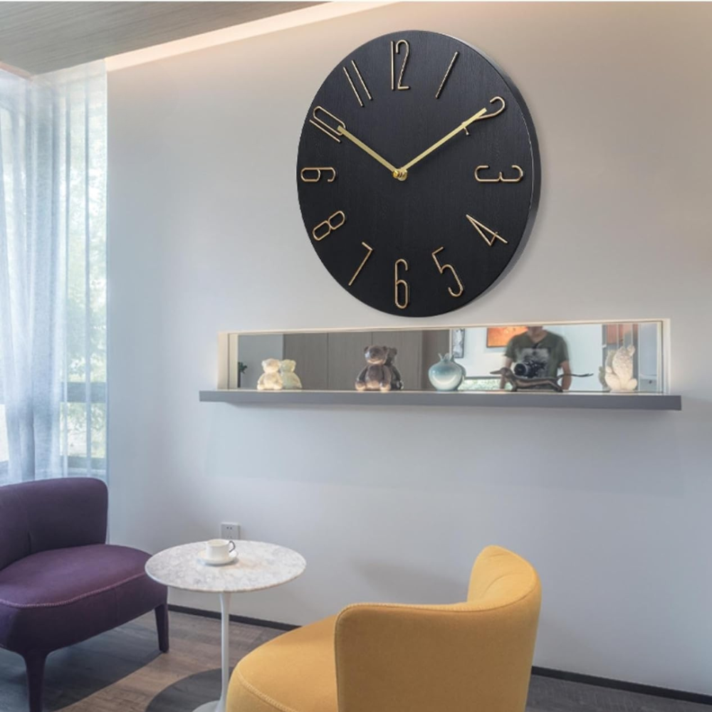 Demour | Stijlvolle Wandklok Met Kleurrijk Design