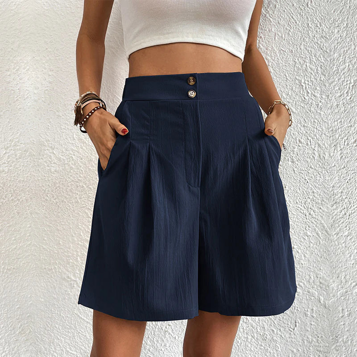 Roxanne | Dames Zomershort met Utility-details voor Vrouwen