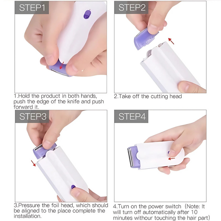 FluweelSmooth Pro | Laser Ontharingsapparaat | Pijnloos Ontharen | Sensa-Light Comfort