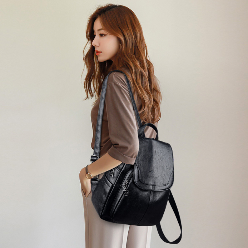 Westman | Anti-Diefstal Leren Rugzak