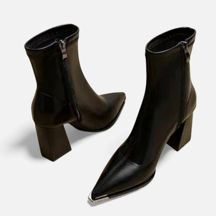 Sorata | Hoge Dames Enkelboots – Moderne Raffinement