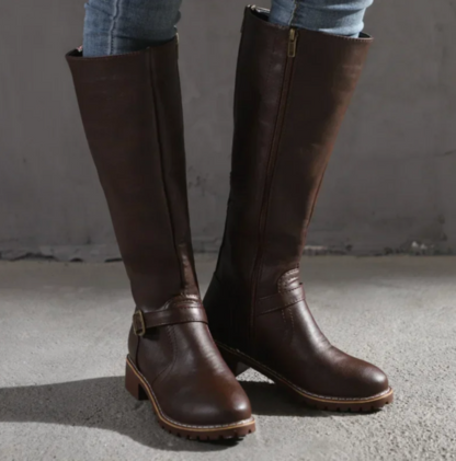 Sandra | Lange Laarzen | Elegante Dames Schoenen