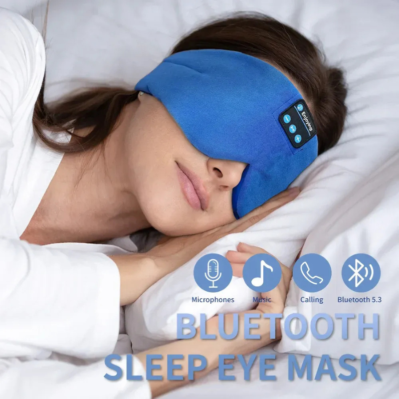 Enjoma | Bluetooth Slaapmasker | Draadloze Muziekhoofdtelefoon Voor Het Slapen
