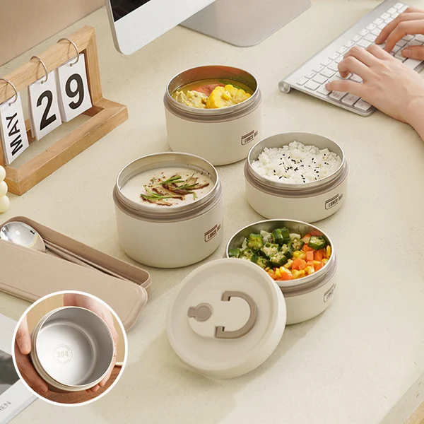 Tiffin | Waterdichte Thermische Lunchbox Voor Onderweg