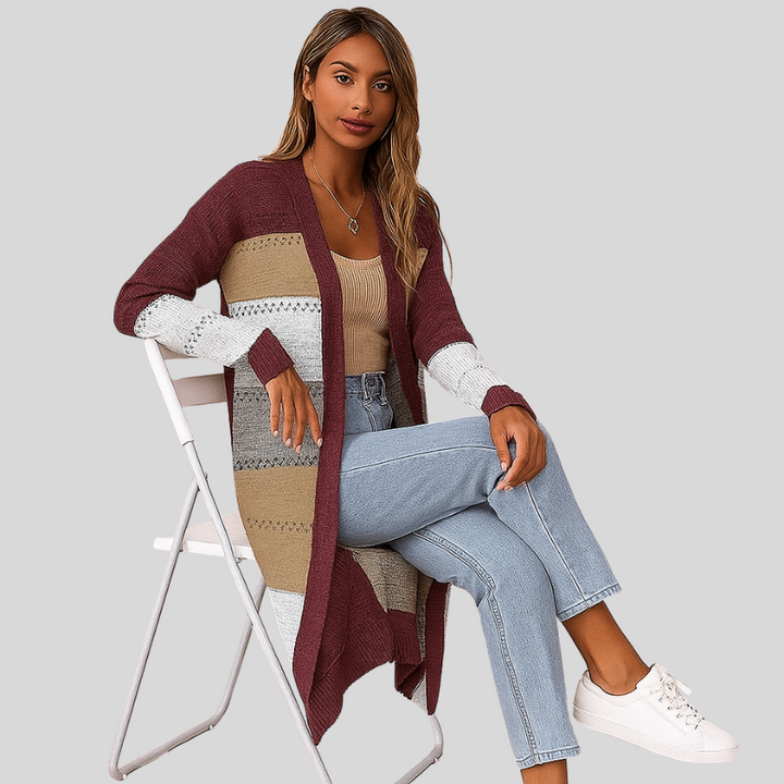 Elsa | Gebreid Dames Vest | Relaxed Cardigan