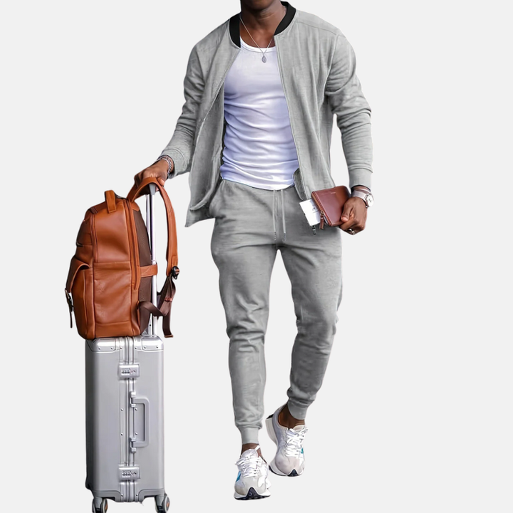 Donny | Heren Casual Tweedelige Reizen Set voor Mannen | Comfortabel