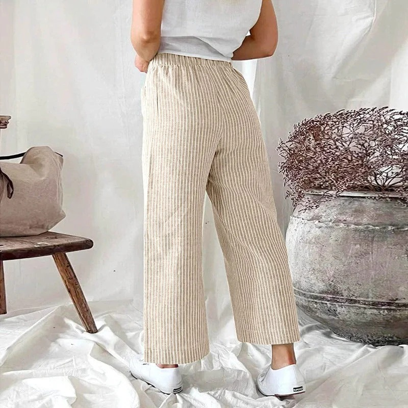 Elsa | Comfortabele Dames Broek | Linnen Broek
