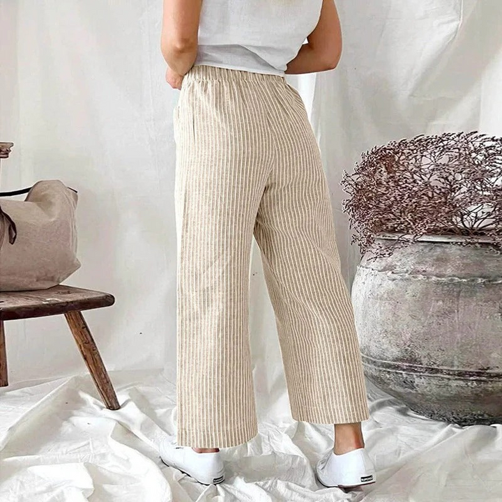 Elsa | Comfortabele Dames Broek | Linnen Broek