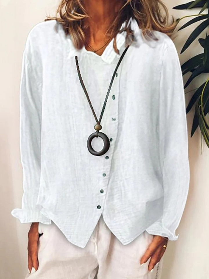 Silva | Casual Longsleeve Dames Top | Comfortabele Pasvorm