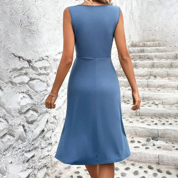 Yashna | Elegante Dames Jurk | Cocktailjurk | V-Hals En Flatterend Silhouet
