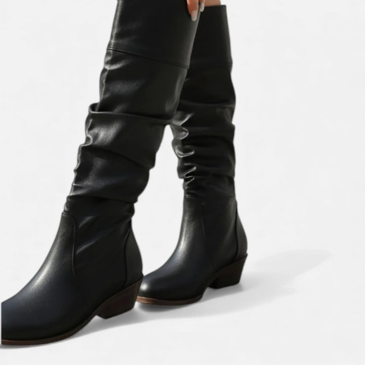 Sorata | Dameslaarzen Met Blokhak in Elegante Westernstijl