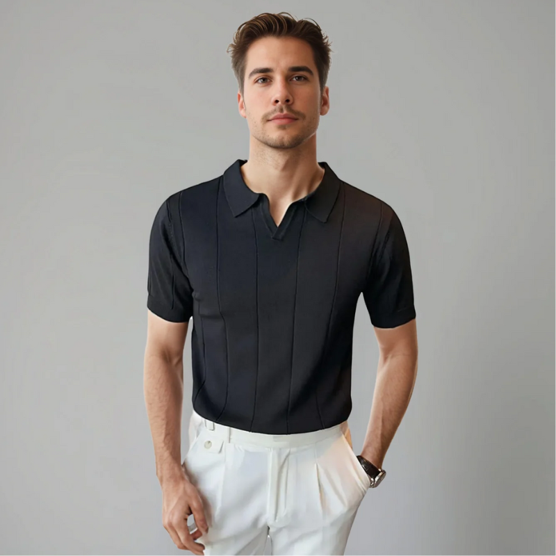 Harold | Heren Korte Polo | Ademend Comfort