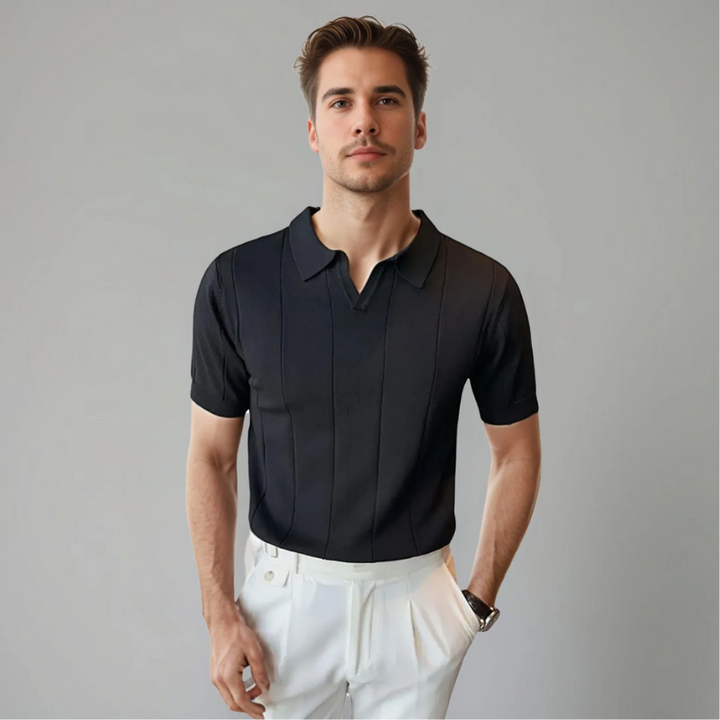 Harold | Heren Korte Polo | Ademend Comfort
