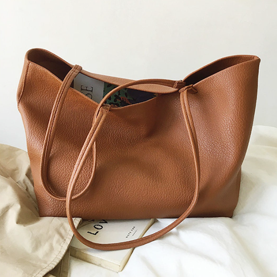 Finbag | Luxe Dames Tas | Chic Carryall Ruime Tote Bag | Grote Maat