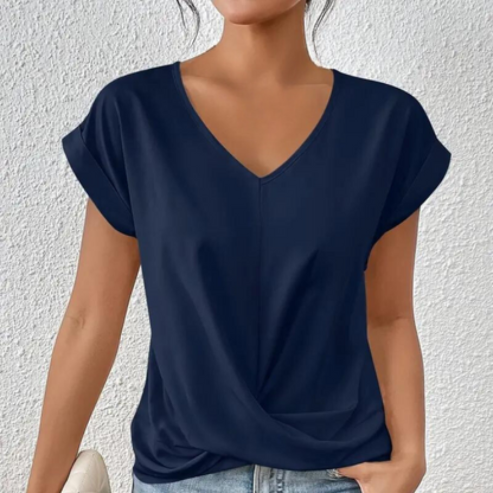 Amara | Stijlvolle Dames Shirt | V-Hals Top