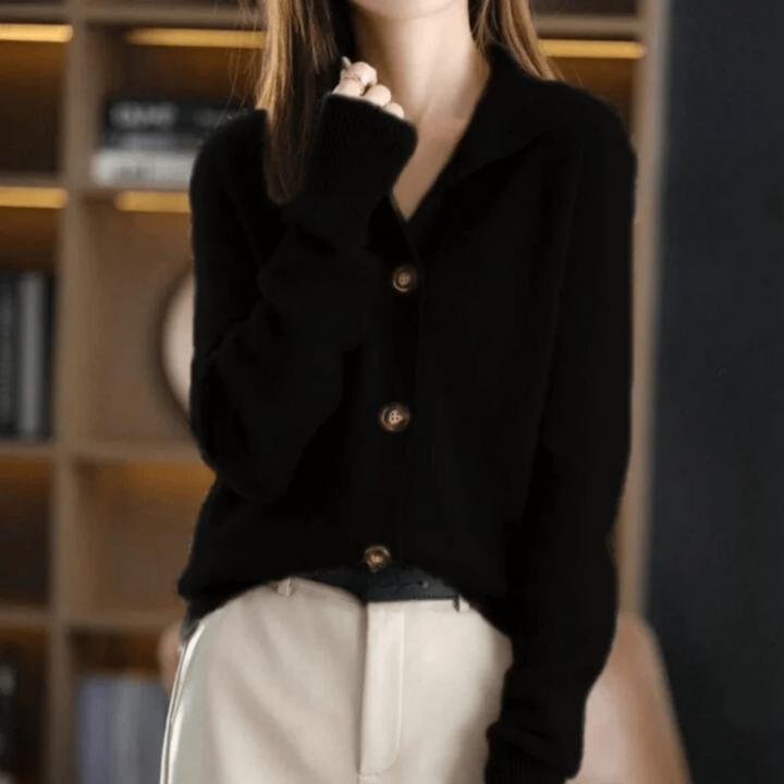 Guri | Dames Cardigan | Elegante Vest | Zacht Gebreid | Relaxte Pasvorm