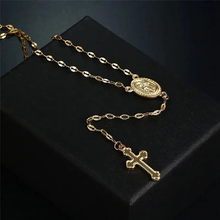 Fudi | Elegante Rozenkrans Ketting Voor Dames