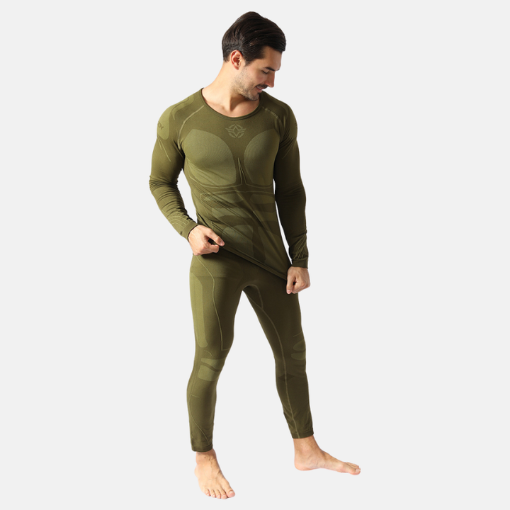 HotRope | Thermische Heren Onderkleding Set | Uitstekende Pasvorm | Ademend En Vochtregulerend