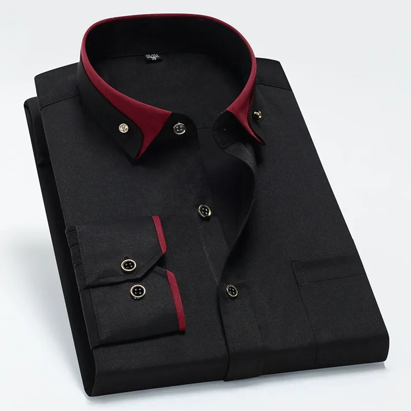 Hera | Heren Blouse Overhemd | Lange Mouwen | Tijdloze Stijl