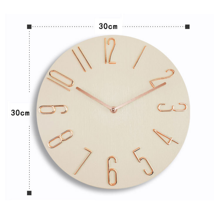 Stijlvolle Wandklok Met Kleurrijk Design | Demour