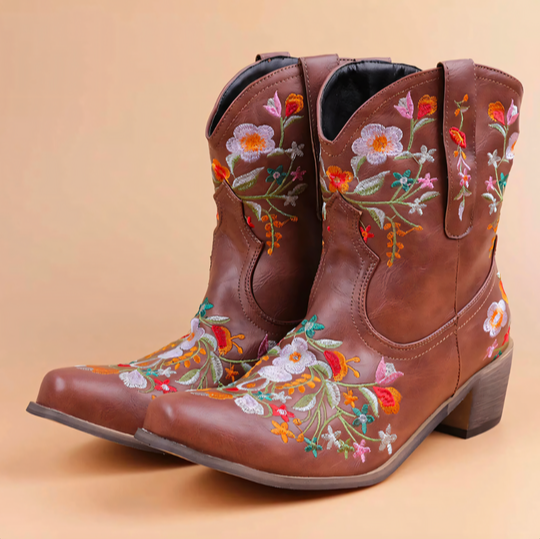 Marlot | Weerbestendige Cowgirl Vintage Dames Laarzen