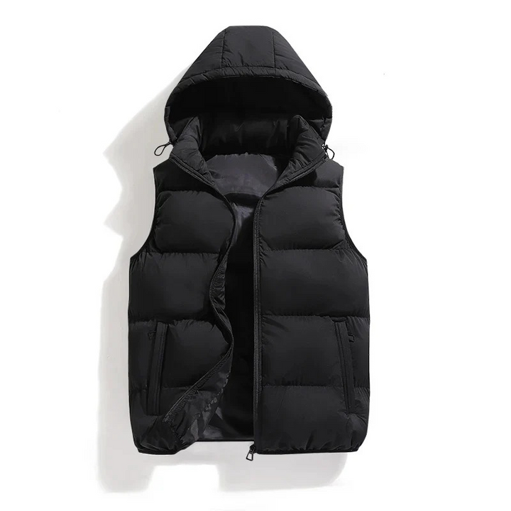 Bram | Luxe Bodywarmer Met Capuchon