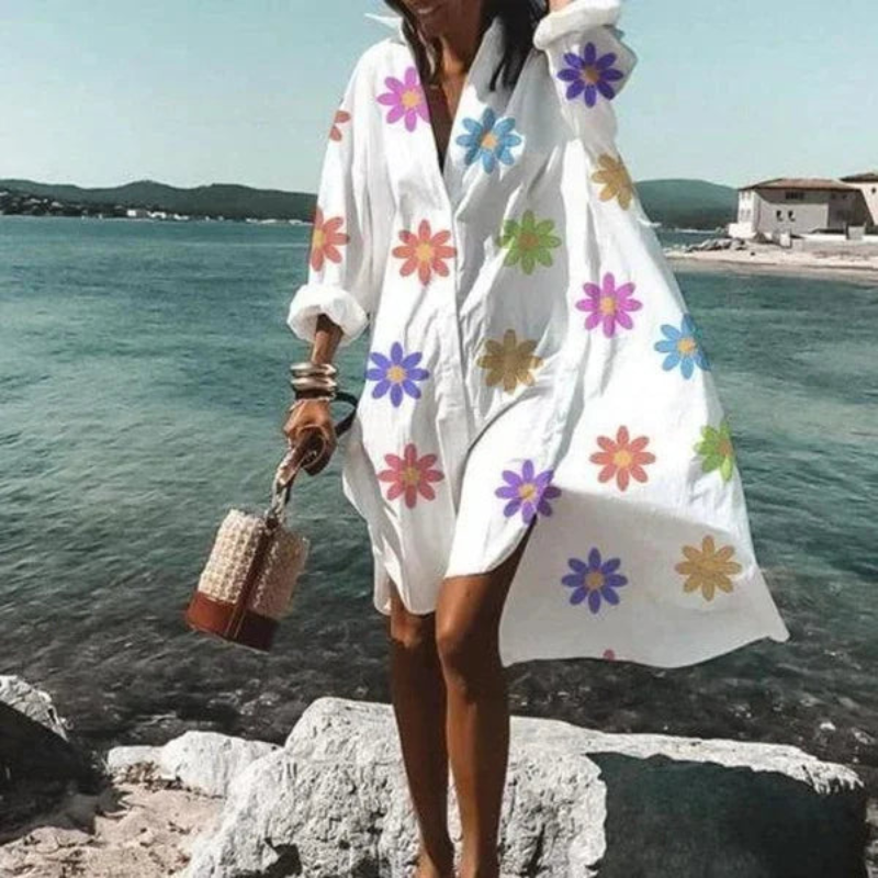 Georgio | Modieuze Dames Strandjurk | Luchtig En Elegant
