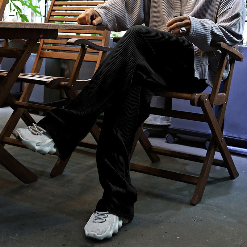 Batu | Heren Ribbed Trousers Chino Broek | Trendy Mannen Broek Corduroy