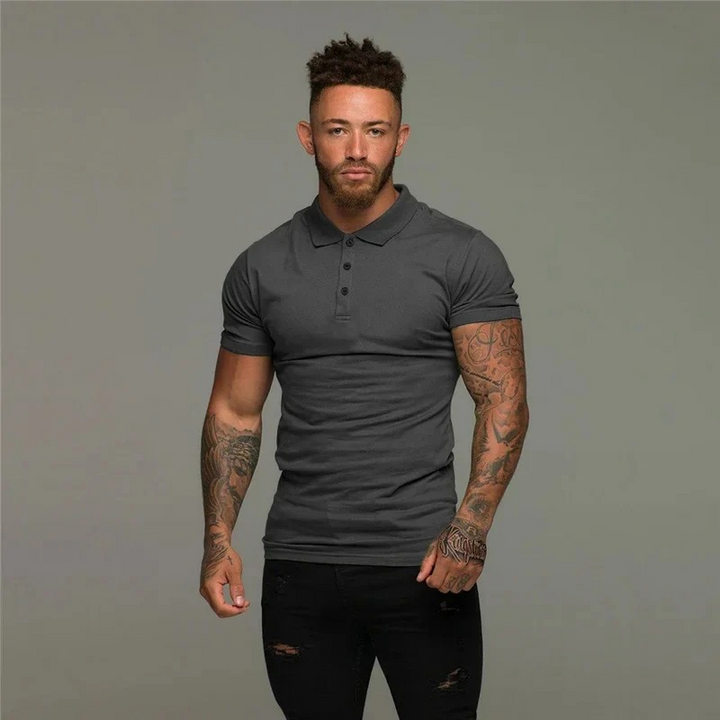Tomas | Effen Heren Polo | Muscle Fit
