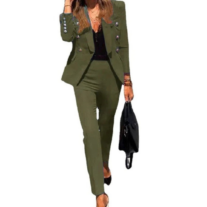 Wendy | Elegante Blazer- En Broekenset Voor Dames