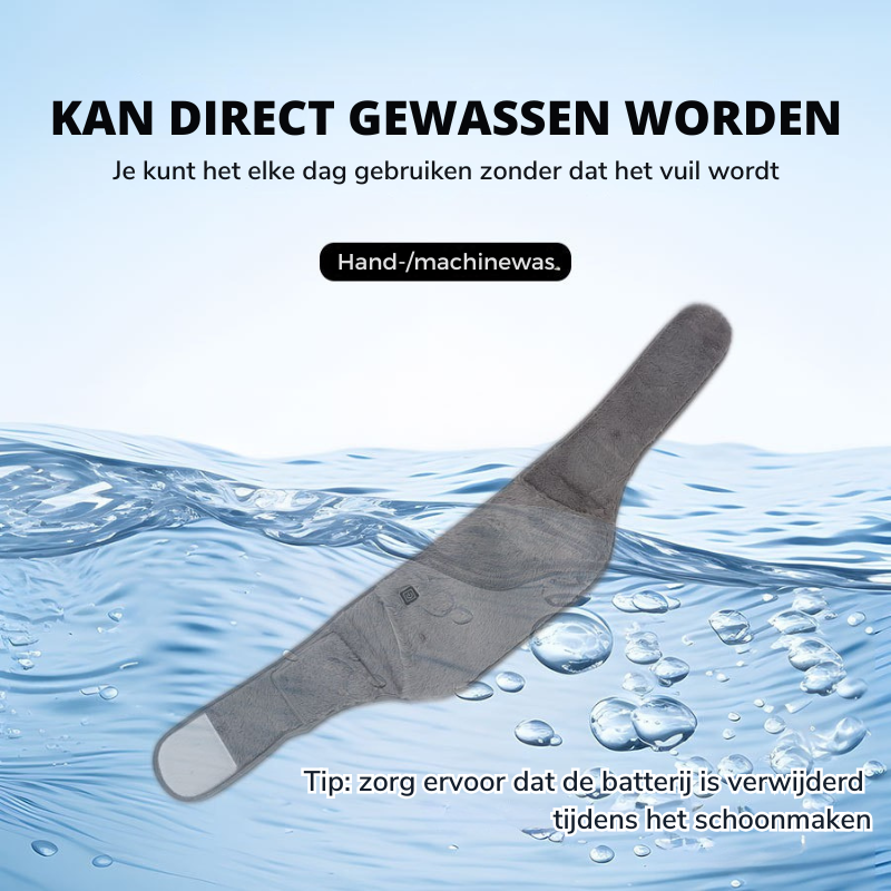 Warmtegordel | Menstruatie Buikverwarmer | Buikpijn & Kramp Verlichting