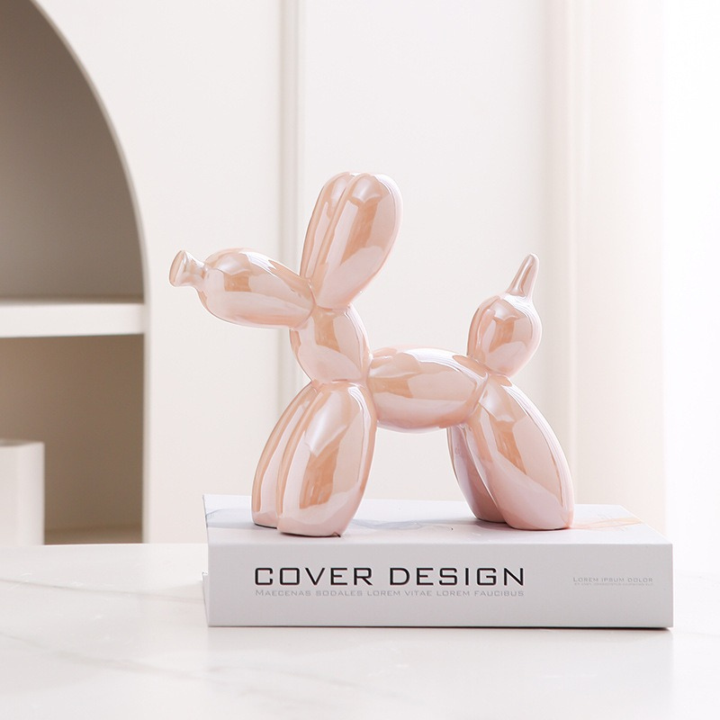 Plups | Ballon Hond Sculptuur | Stijlvolle Toevoeging Aan Je Woonkamer Of Kantoor
