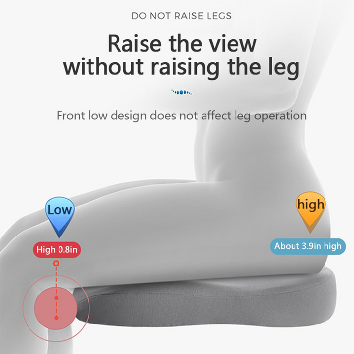 Volwassen Auto Zitverhoger | Ergonomisch Kussen voor Beter Zicht en Comfort