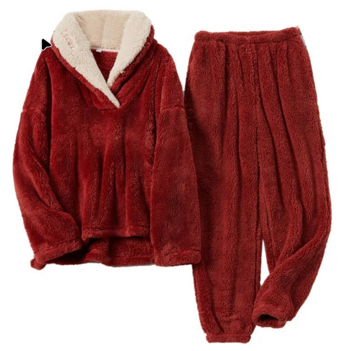 Maddie | Dames Pyjamaset van Fleece | Comfortabel & Warm