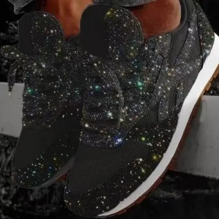 Bella | Casual Dames Glitterschoenen Met Pailletten