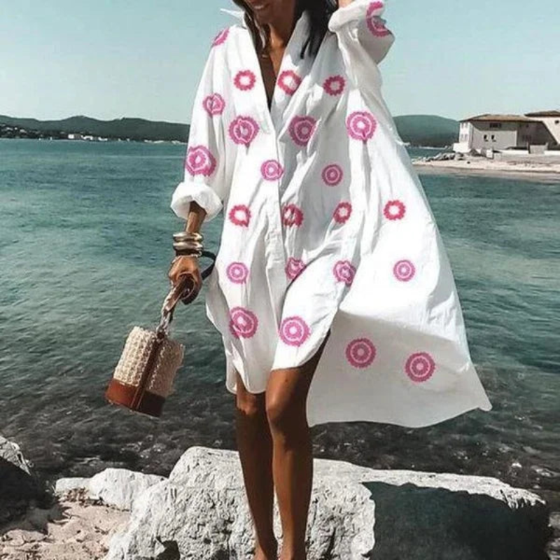 Georgio | Modieuze Dames Strandjurk | Luchtig En Elegant