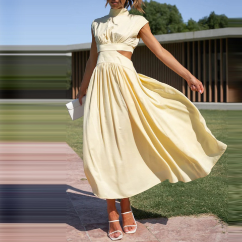 Sara | Trendy Maxi Jurk | Zachte En Rekbare Jurk