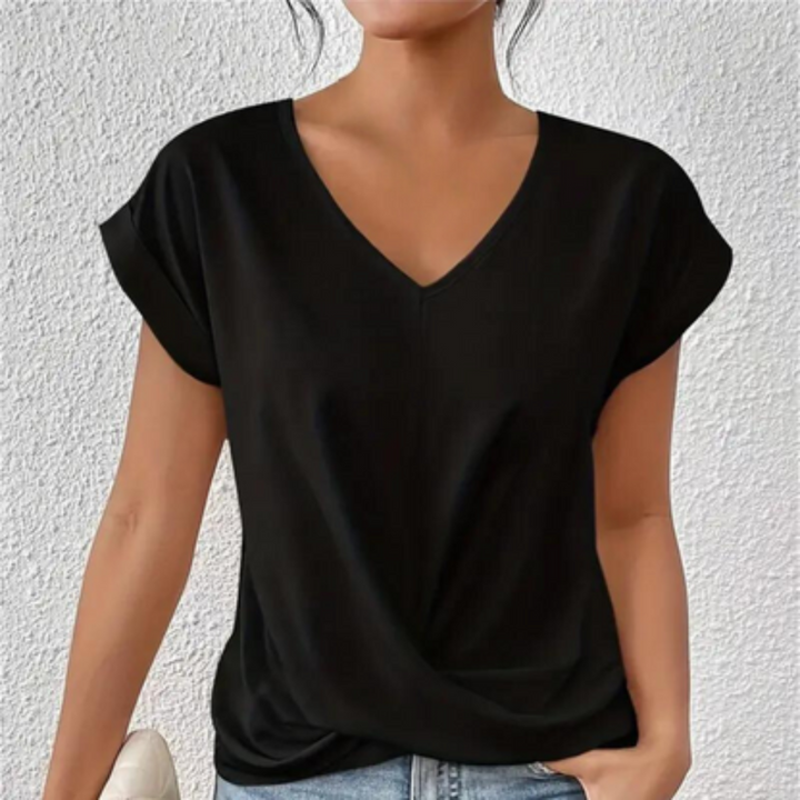 Amara | Stijlvolle Dames Shirt | V-Hals Top