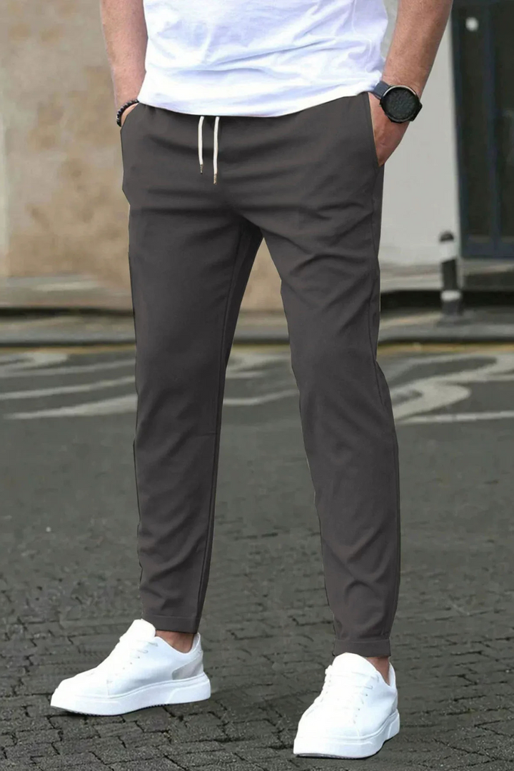 Steve | Moderne Stretch Broek | Heren Broek